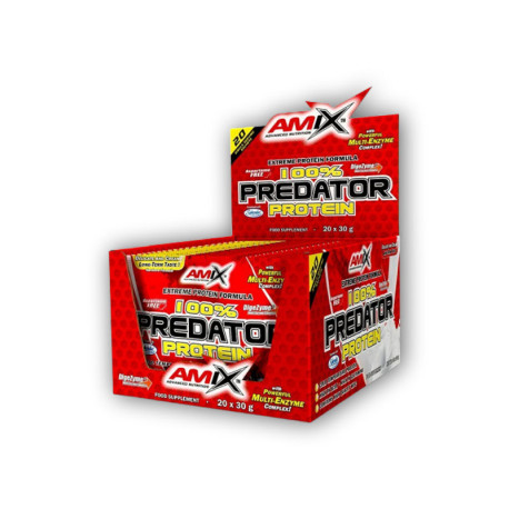 10x 100% Predator Protein 30g - ŠPECIÁLNA PONUKA - banán
