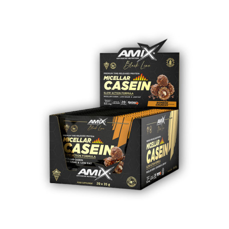 10x Black Line Micellar Casein 35g - ŠPECIÁLNA PONUKA - chrumkavé cukríky