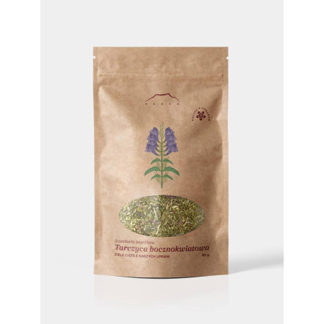 Čínska lebka vňať (Skullcap) - Scutellaria lateriflora - 50g sekaný - 8