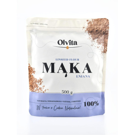 Ľanová múka Olvita - 500g