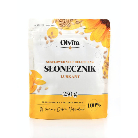 Lúpaná slnečnicová Olvita - 250g