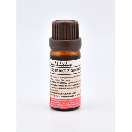 Tekutý extrakt z ginkga biloba - 10 ml