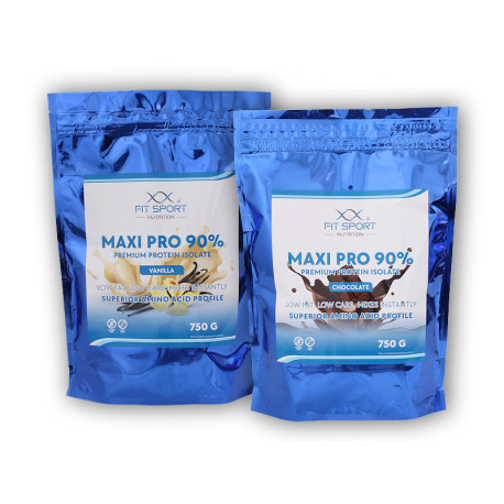 2x Maxi Pro 90% 750g - dubajská čokoláda