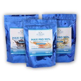 3x Maxi Pro 90% 750g - dubajská čokoláda
