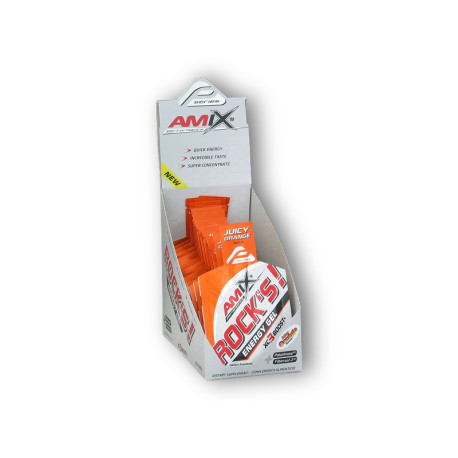 20x Rocks Energy Gel 32g - citrónová limetka