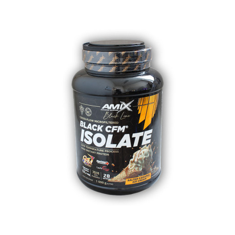 Black Line Black CFM Isolate 1000g - vanilka s makadamovými orechmi