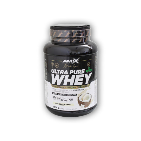 Black Line Ultra Pure Whey Protein 1000g - vanilka s makadamovými orechmi