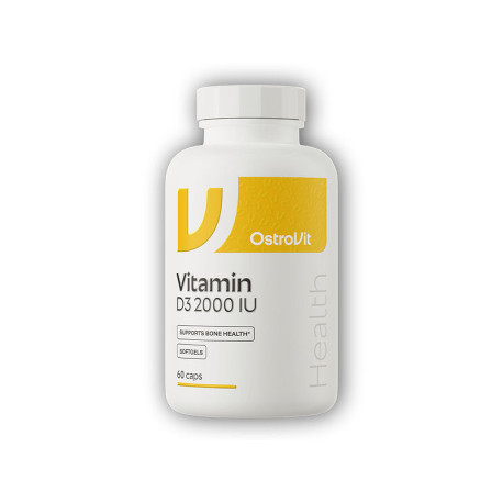 Vitamín D3 2000 IU sofgels 60 kapsúl