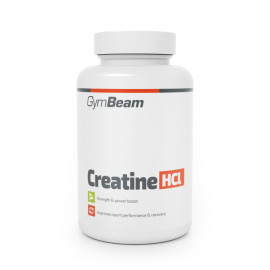 Kreatín HCl - GymBeam - bez príchute - 120 kaps.
