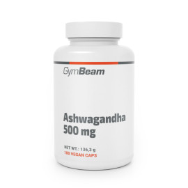 Ashwagandha 500 mg - GymBeam - 180 kaps.