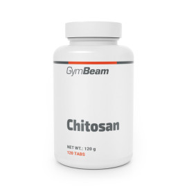 Chitosan - GymBeam - bez príchute - 120 tab.