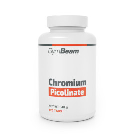 Chróm Pikolinát - GymBeam - bez príchute - 120 tab.