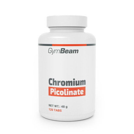 Chróm Pikolinát - GymBeam - bez príchute - 120 tab.