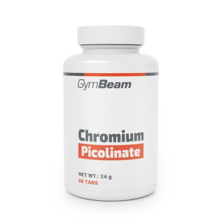 Chróm Pikolinát - GymBeam - bez príchute - 60 tab.
