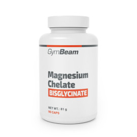 Magnézium chelát (bisglycinát) - GymBeam - 90 kaps.