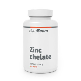 Zinok chelát (bisglycinát) - GymBeam - 90 kaps.