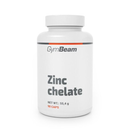 Zinok chelát (bisglycinát) - GymBeam - 90 kaps.