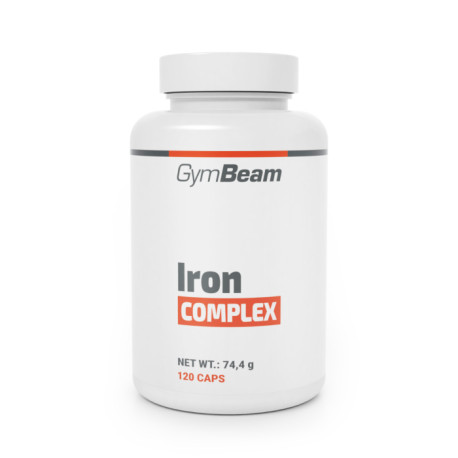 Iron komplex - GymBeam - bez príchute - 120 kaps.