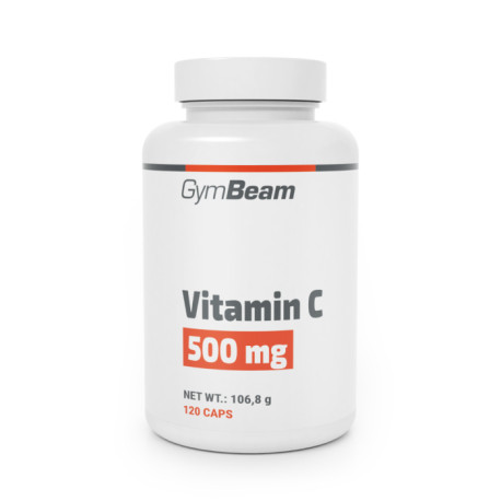 Vitamín C 500 mg - GymBeam - 120 kaps.