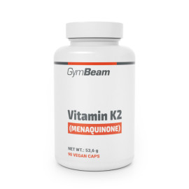 Vitamín K2 (menachinón) - GymBeam - 90 kaps.