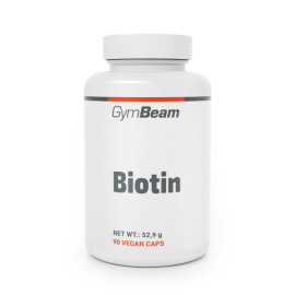 Biotín (vitamín B7) - GymBeam - 90 kaps.