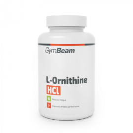L-Ornitín HCl - GymBeam - 90 kaps.