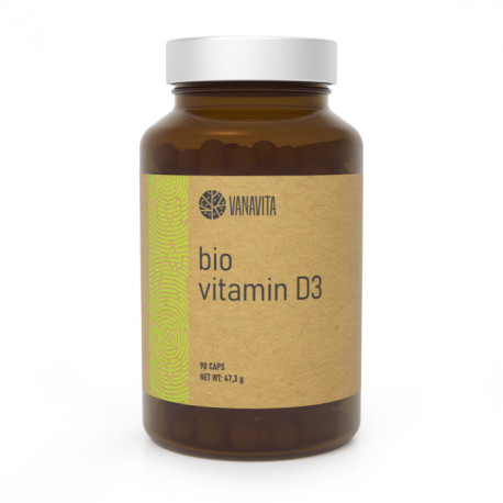 BIO Vitamín D3 800 IU - VanaVita - 90 kaps.