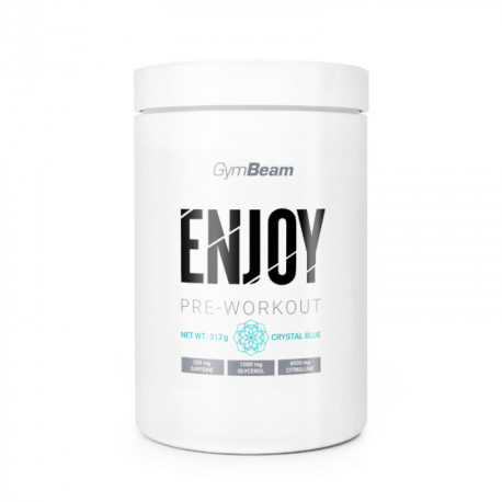 ENJOY Pre-Workout - GymBeam - crystal blue - 312 g
