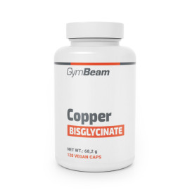 Bisglycinát meďnatý - GymBeam - 120 kaps.