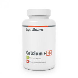 Vápnik + vitamín D3 - GymBeam - 120 kaps.