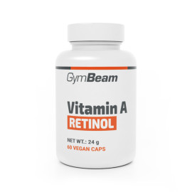 Vitamín A (Retinol) - GymBeam - 60 kaps.