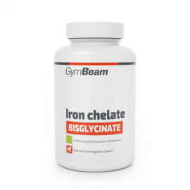 Železo chelát - GymBeam - 90 kaps.