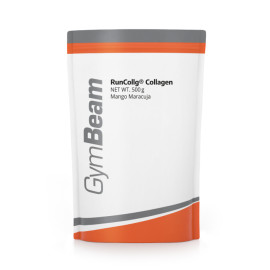 Hydrolyzovaný kolagén RunCollg® s vitamínom C - GymBeam - mango marakuja - 500 g