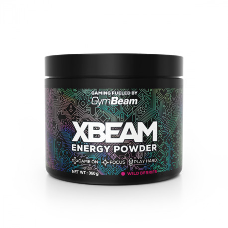 XBEAM Energy Powder - GymBeam - lesné ovocie - 360 g