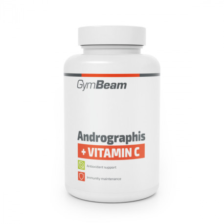 Andrographis + vitamín C - GymBeam - 90 kaps.