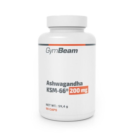 Ashwagandha KSM-66® - GymBeam - 90 kaps.