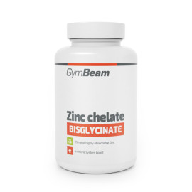 Zinok chelát (bisglycinát) - GymBeam - 180 kaps.