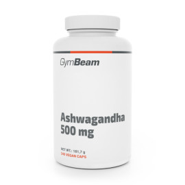 Ashwagandha 500 mg - GymBeam - 240 kaps.