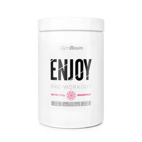 ENJOY Pre-Workout - GymBeam - dragon fruit - 312 g