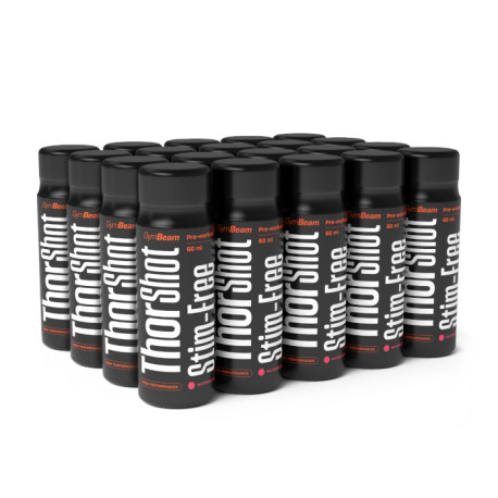Thor Stim-free shot - GymBeam - vodný melón