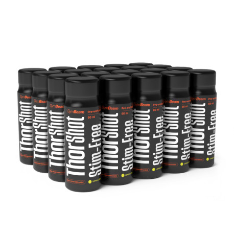 Thor Stim-free shot - GymBeam - citrón limetka