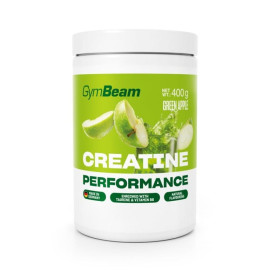 Creatine monohydrate+ - GymBeam - zelené jablko - 400 g