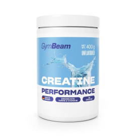 Creatine monohydrate+ - GymBeam - bez príchute - 400 g