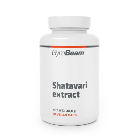 Shatavari extrakt - GymBeam - 60 kaps.