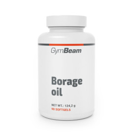 Borákový olej - GymBeam - 90 kaps.