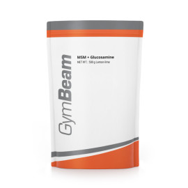 MSM + Glucosamine - GymBeam - citrón limetka - 500 g