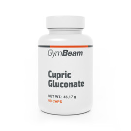 Glukonát meďnatý - GymBeam - 90 kaps.