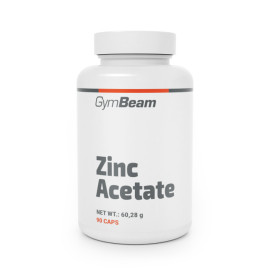 Zinok acetát - GymBeam - 90 kaps.