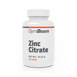 Zinok citrát - GymBeam - 90 kaps.