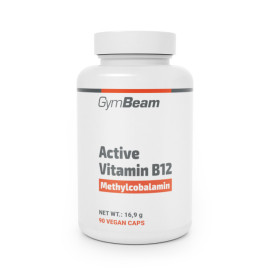 Aktívny vitamín B12 (Metylkobalamín) - GymBeam - 90 kaps.